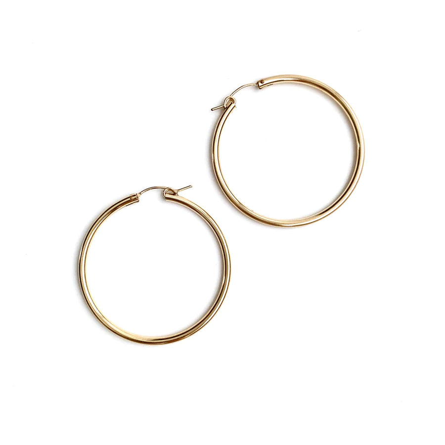 Napa Gold Filled Hoop Earring - Gabrielle's Biloxi