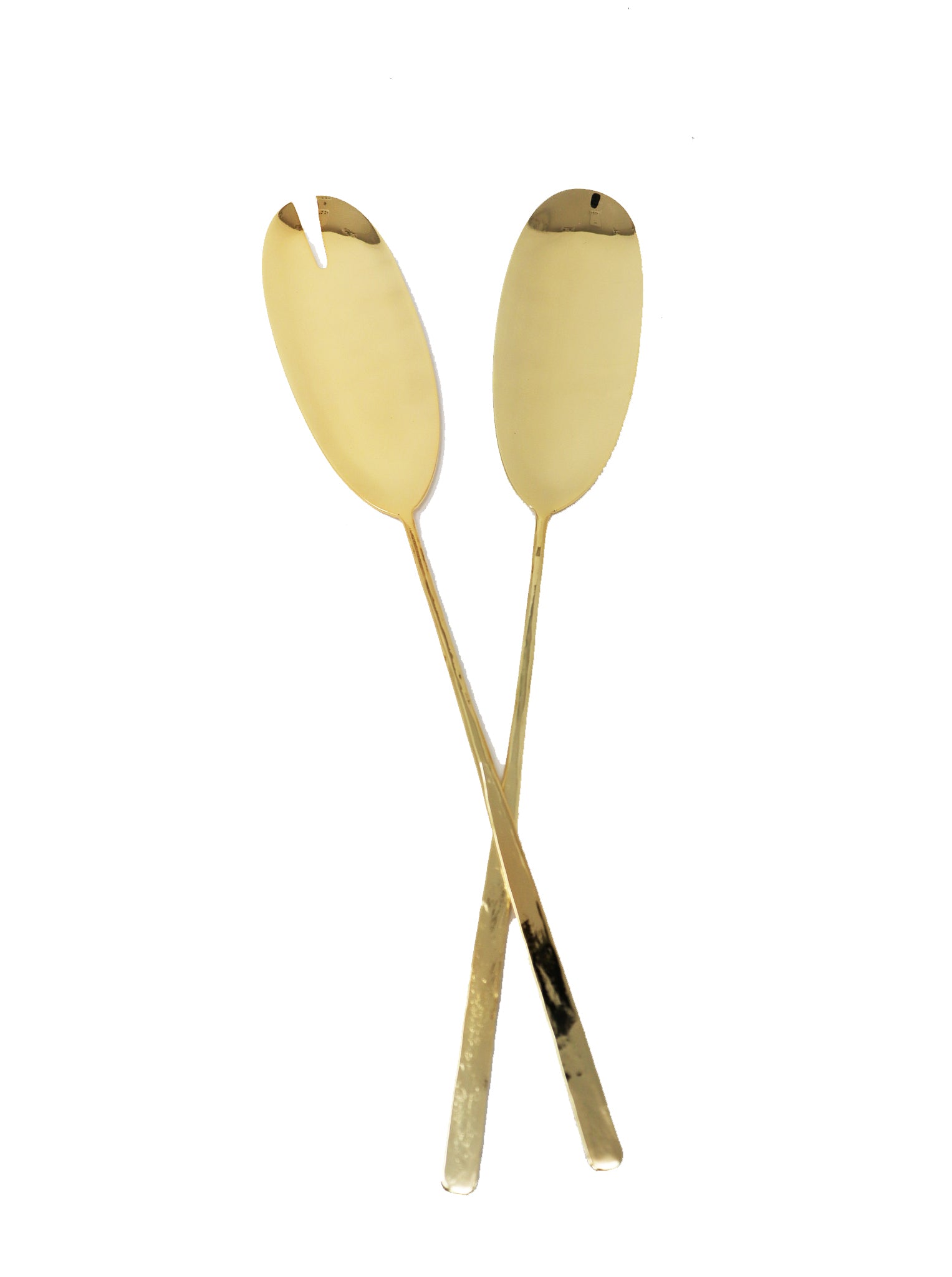 Maize Polished Gold Server Set of 2 - Gabrielle's Biloxi