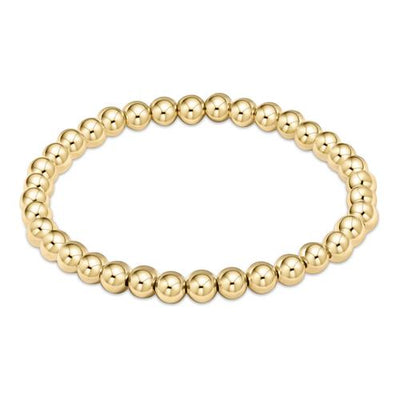 ENewton Gold 5mm Bead Bracelet - Gabrielle's Biloxi