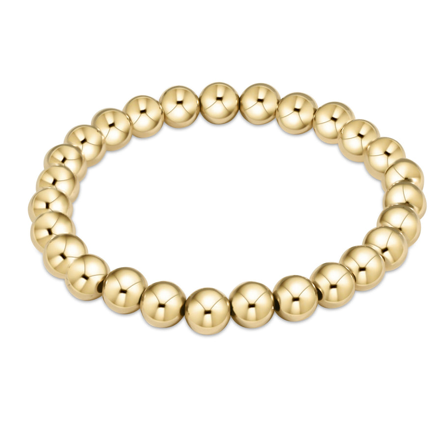 ENewton Classic Gold 7mm Bead Bracelet - Gabrielle's Biloxi