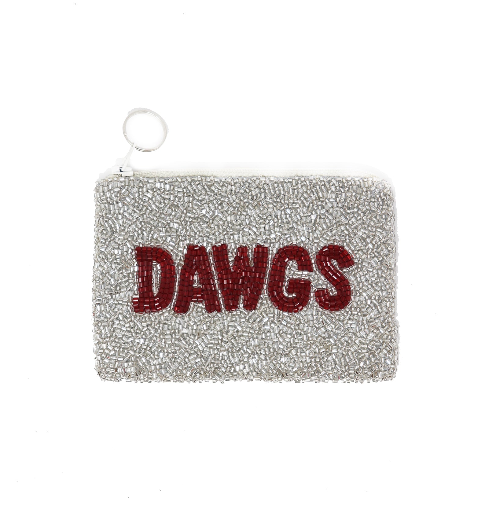 Beaded Coin Purse Dawgs - Gabrielle's Biloxi