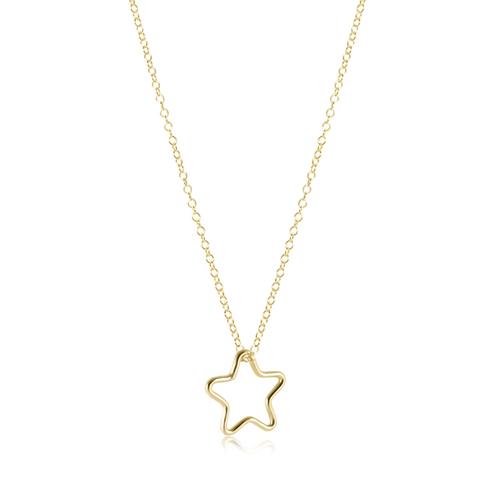 ENewton egirl 14" Necklace Gold Star Charm - Gabrielle's Biloxi