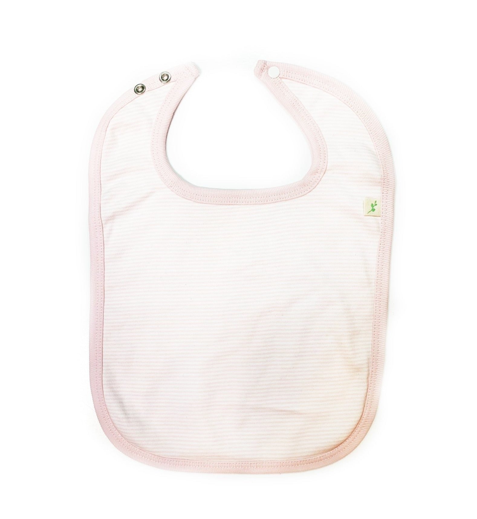 Tiny Twig Bib Pink Stripes - Gabrielle's Biloxi