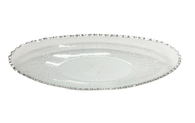 Darden Oval Platter - Silver - Gabrielle's Biloxi