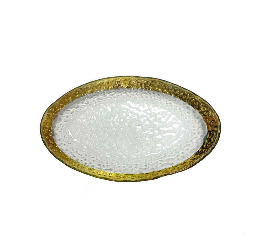 Palmer Textured Petite Serving Bowl - Gold - Gabrielle's Biloxi