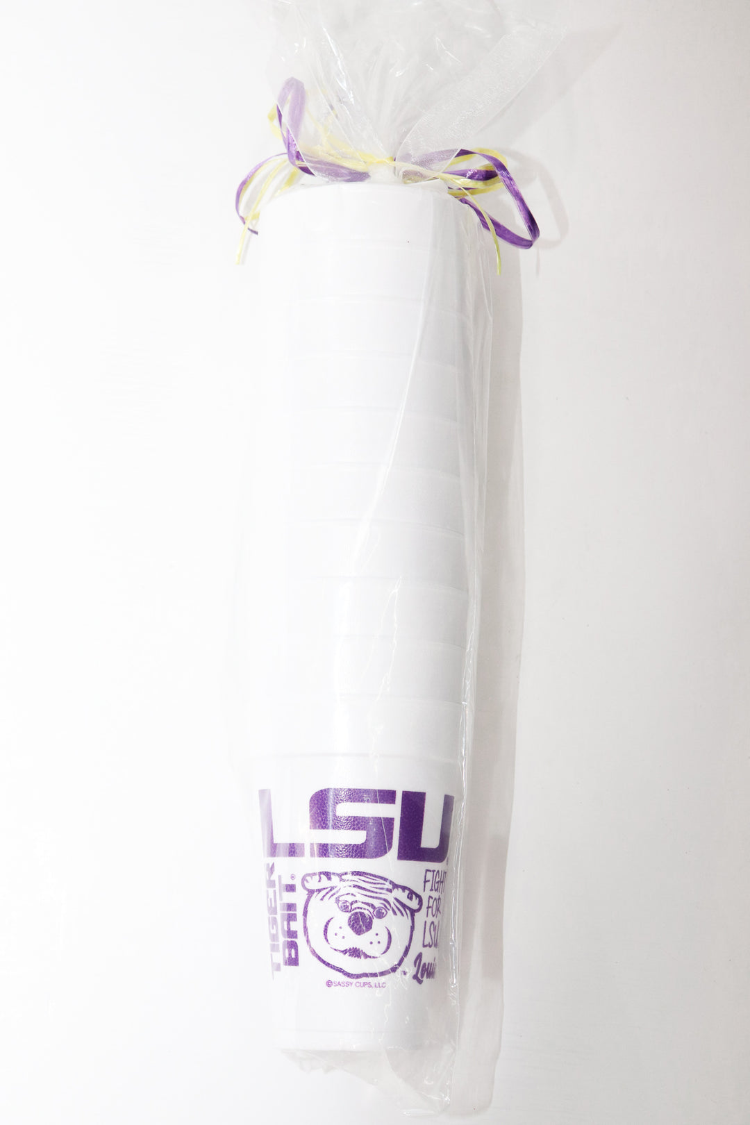 LSU Traditions Font Wrap Styrofoam Cups - Gabrielle's Biloxi