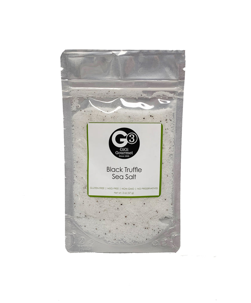 GiGi Gourmet Black Truffle Sea Salt - Gabrielle&