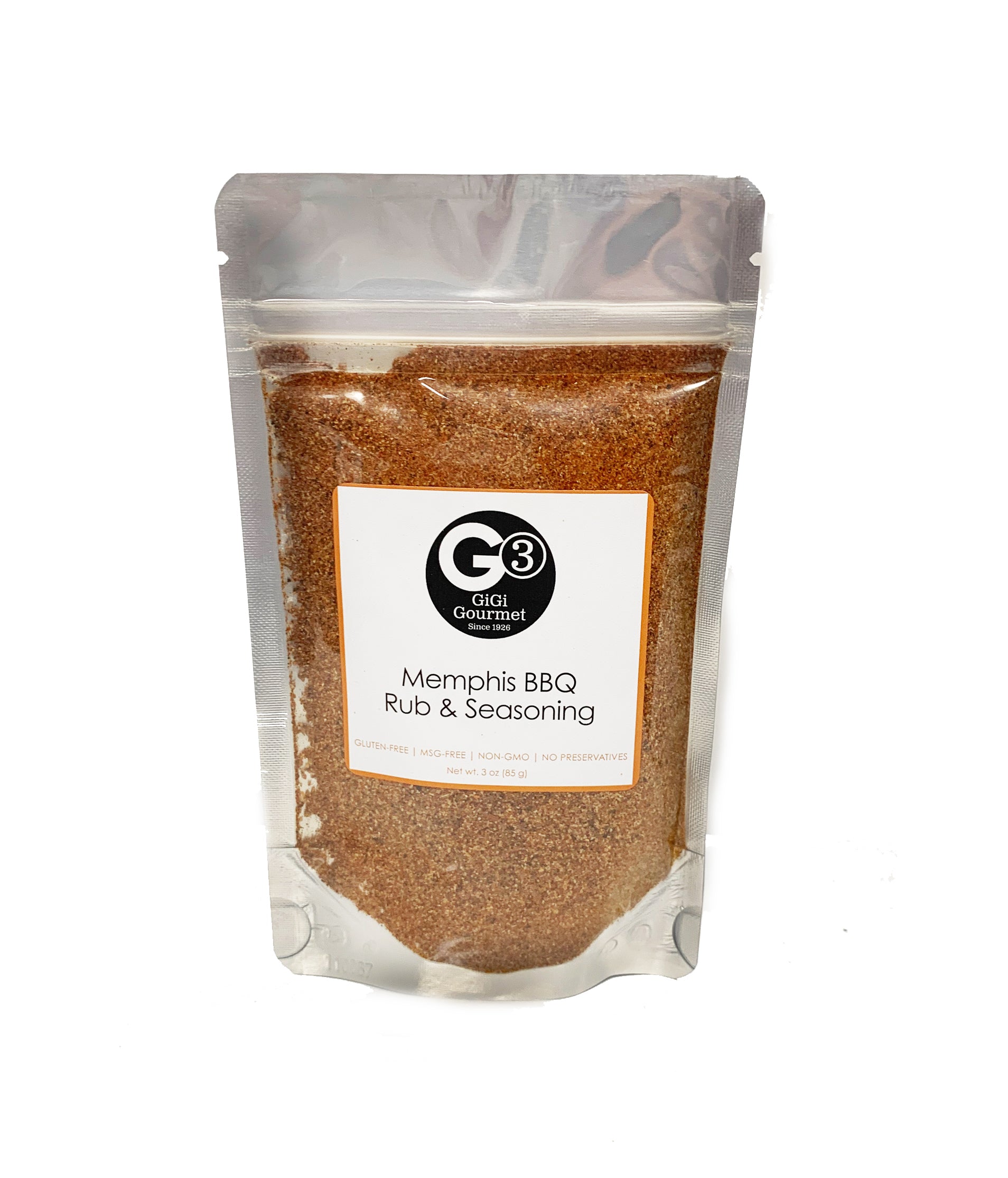 GiGi Gourmet Memphis BBQ Rub & Seasoning - Gabrielle's Biloxi