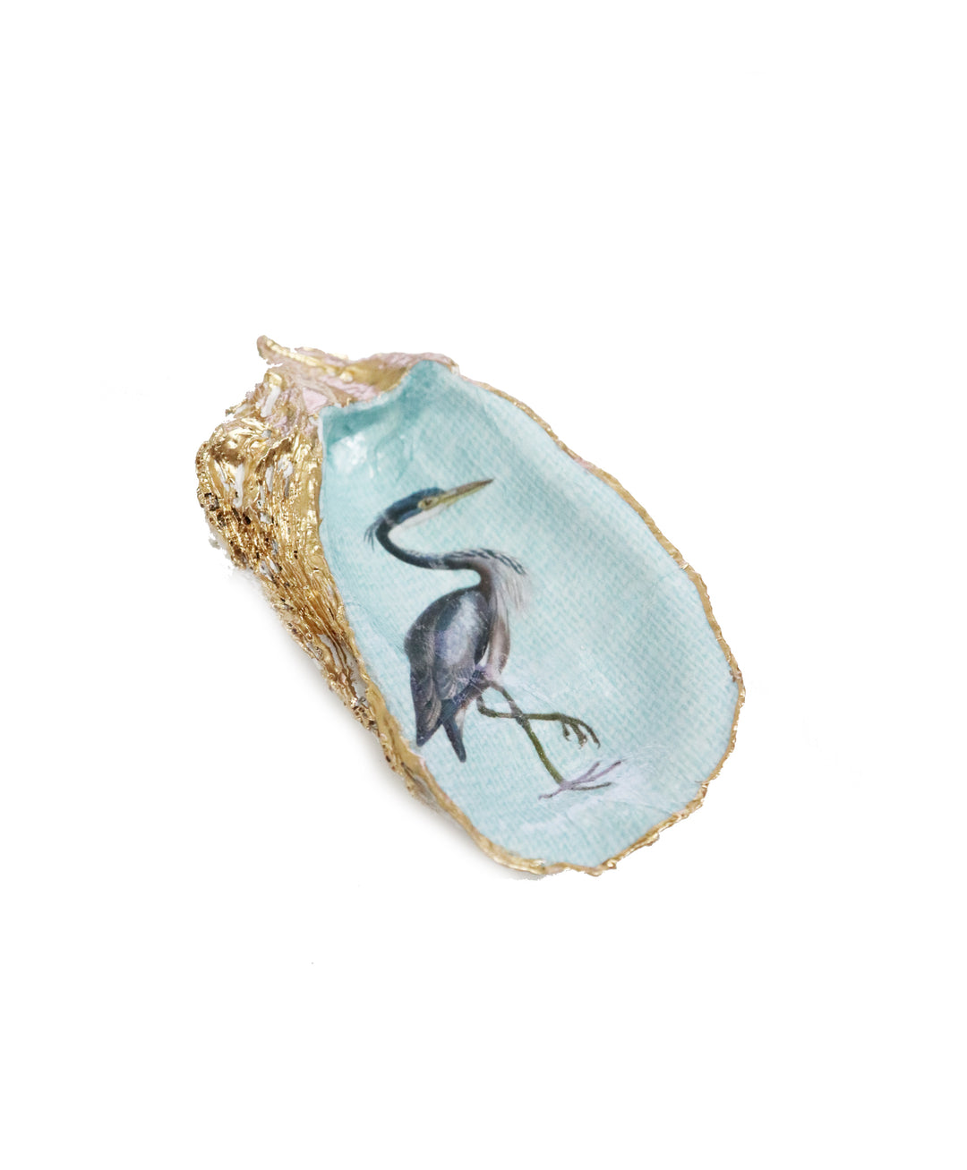 Decoupage Oyster: Pelican - Gabrielle's Biloxi