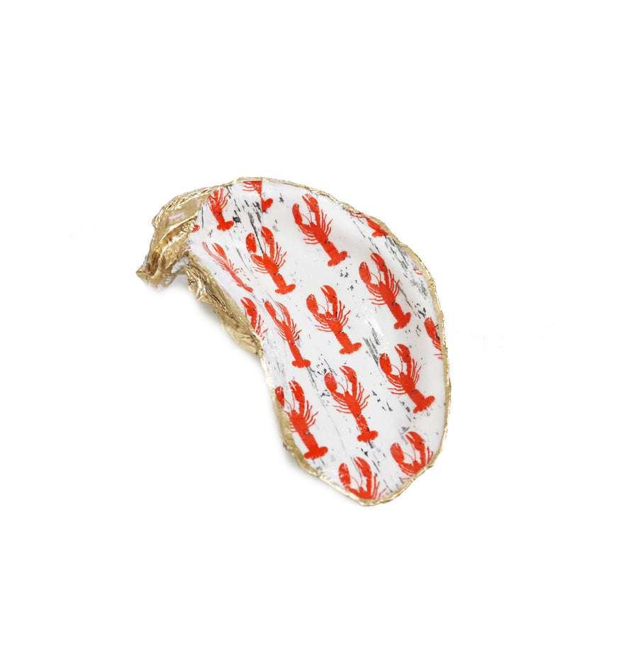 Decoupage Oyster: Lobsters - Gabrielle's Biloxi