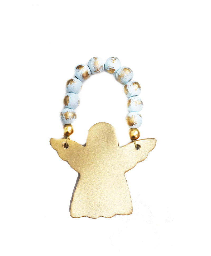 Blessing Beads Angel Ornament - Blue - Gabrielle&