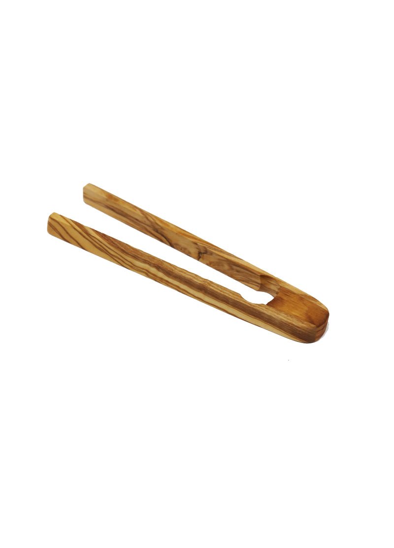 Natural OliveWood	Toaster Tongs - Gabrielle&