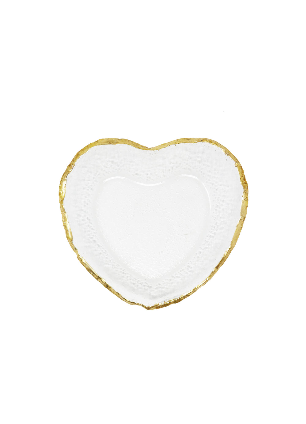 Goldedge 7.5" Heart Shaped Bowl - Gabrielle's Biloxi