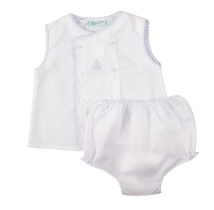 Feltman Brothers Boys Sailboat Diaper Set - Gabrielle's Biloxi