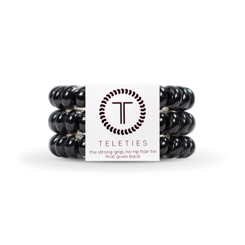 Teleties Large Jet Black - Gabrielle's Biloxi