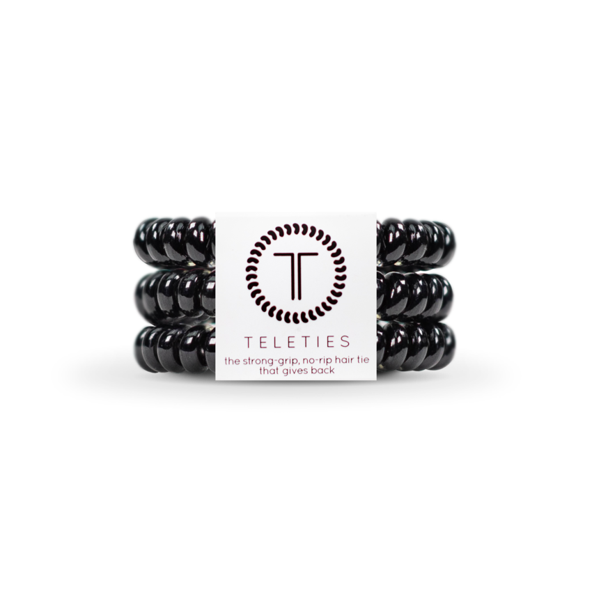 Teleties Small Jet Black - Gabrielle's Biloxi