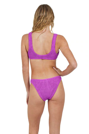 LOVE & BIKINIS Barcelona Full Bottom - Magenta - Gabrielle&