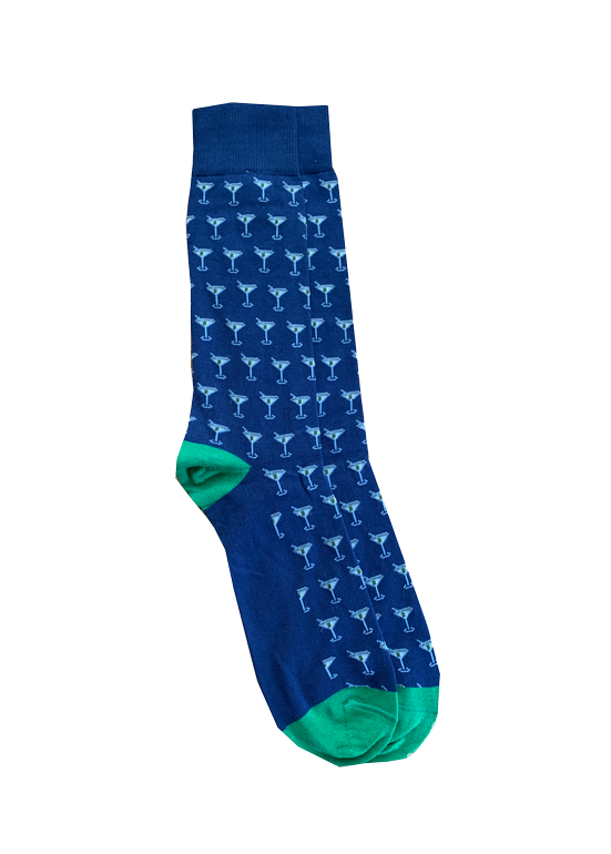Socks - Shaken Not Stirred - Gabrielle's Biloxi