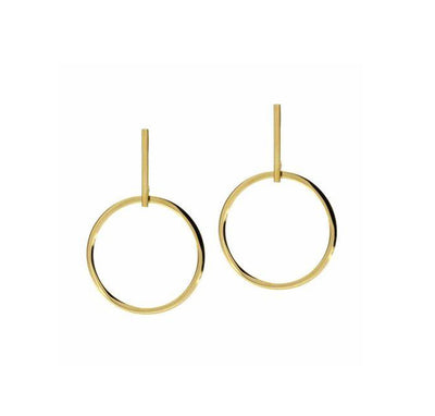 Kimi Drop Earrings Gold - Gabrielle's Biloxi