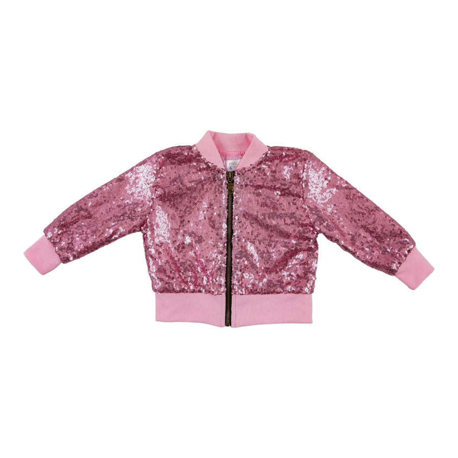 Sequin Jacket - Pink - Gabrielle's Biloxi