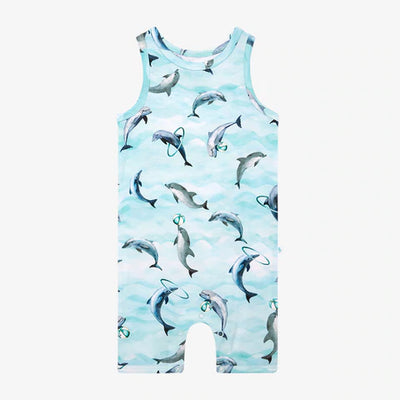 Posh Peanut Skipper Racerback Short Length Romper - Gabrielle's Biloxi