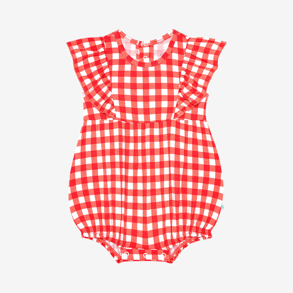 Posh Peanut Polly - Flutter Sleeve Bubble Romper - Gabrielle's Biloxi