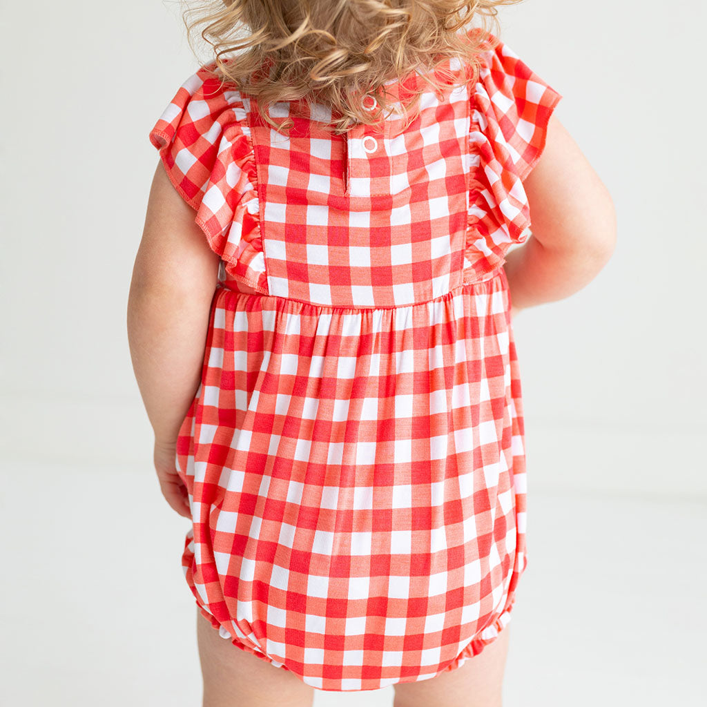 Posh Peanut Polly - Flutter Sleeve Bubble Romper - Gabrielle's Biloxi