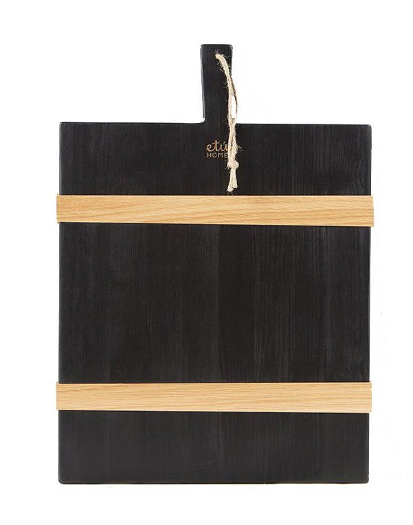 Etu Black Rectangle Mod Charcuterie Board, Medium - Gabrielle's Biloxi