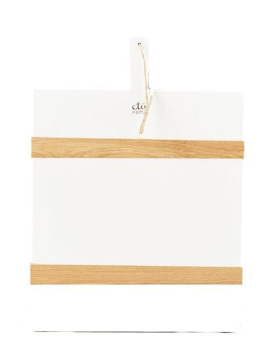 Etu White Rectangle Mod Charcuterie Board, Medium - Gabrielle's Biloxi