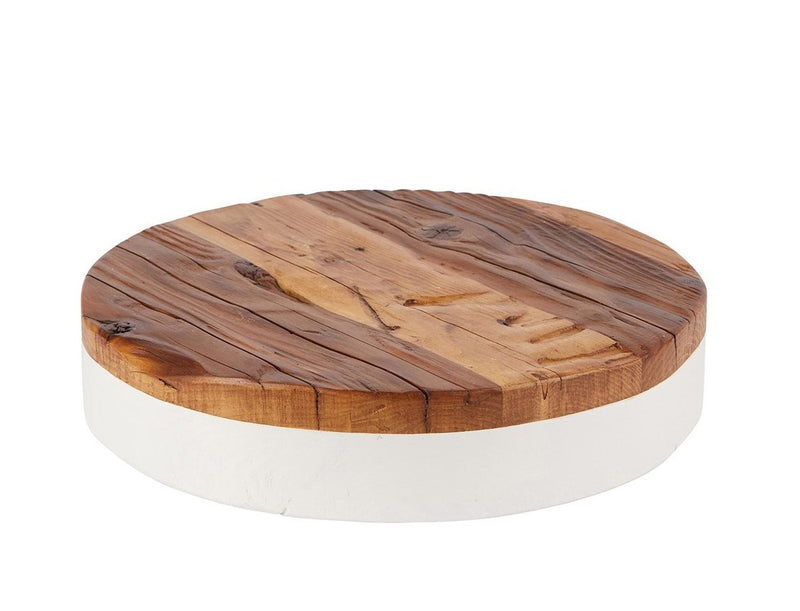 Etu White Round Mod Block, Medium - Gabrielle&