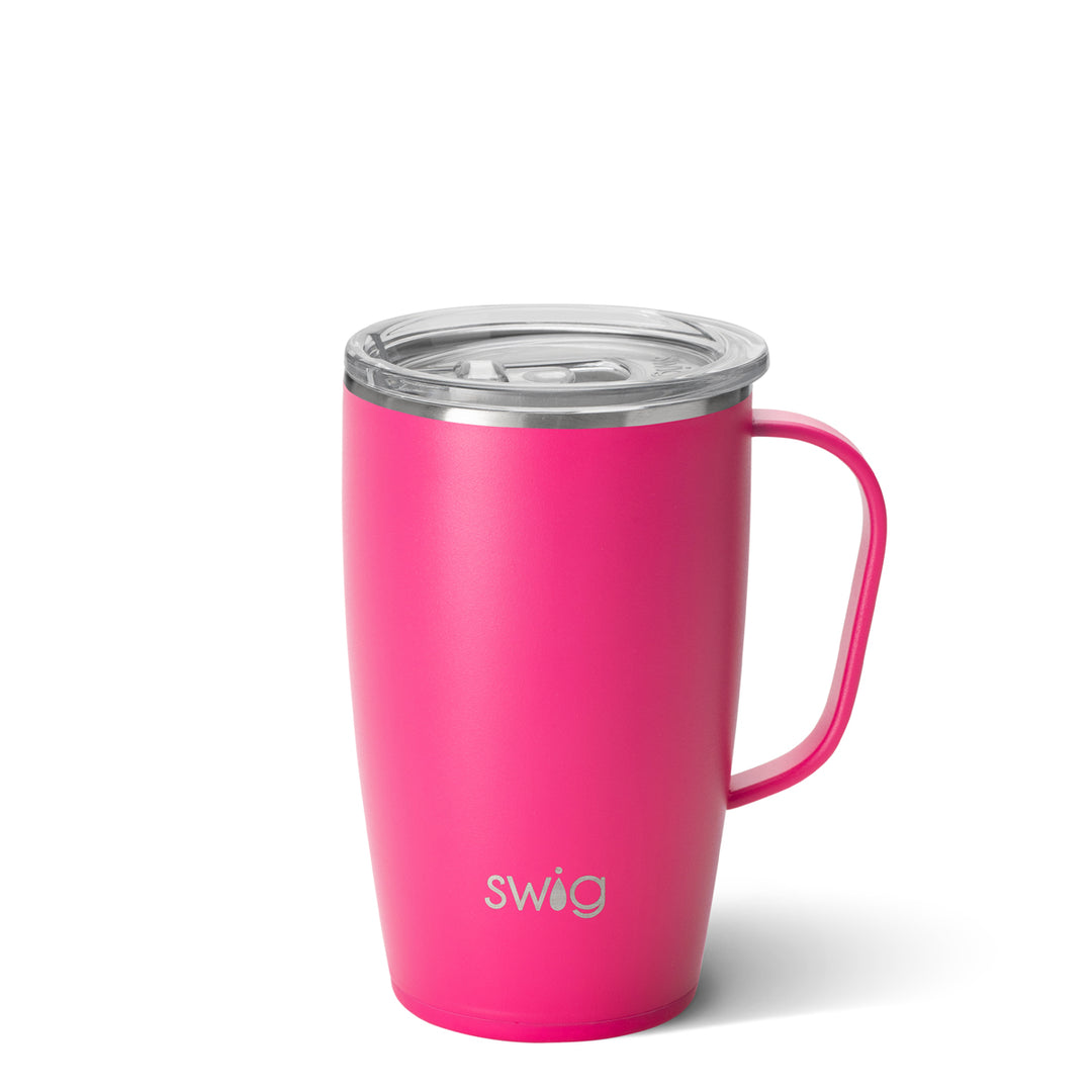Swig Travel Mug - Matte Hot Pink - Gabrielle's Biloxi