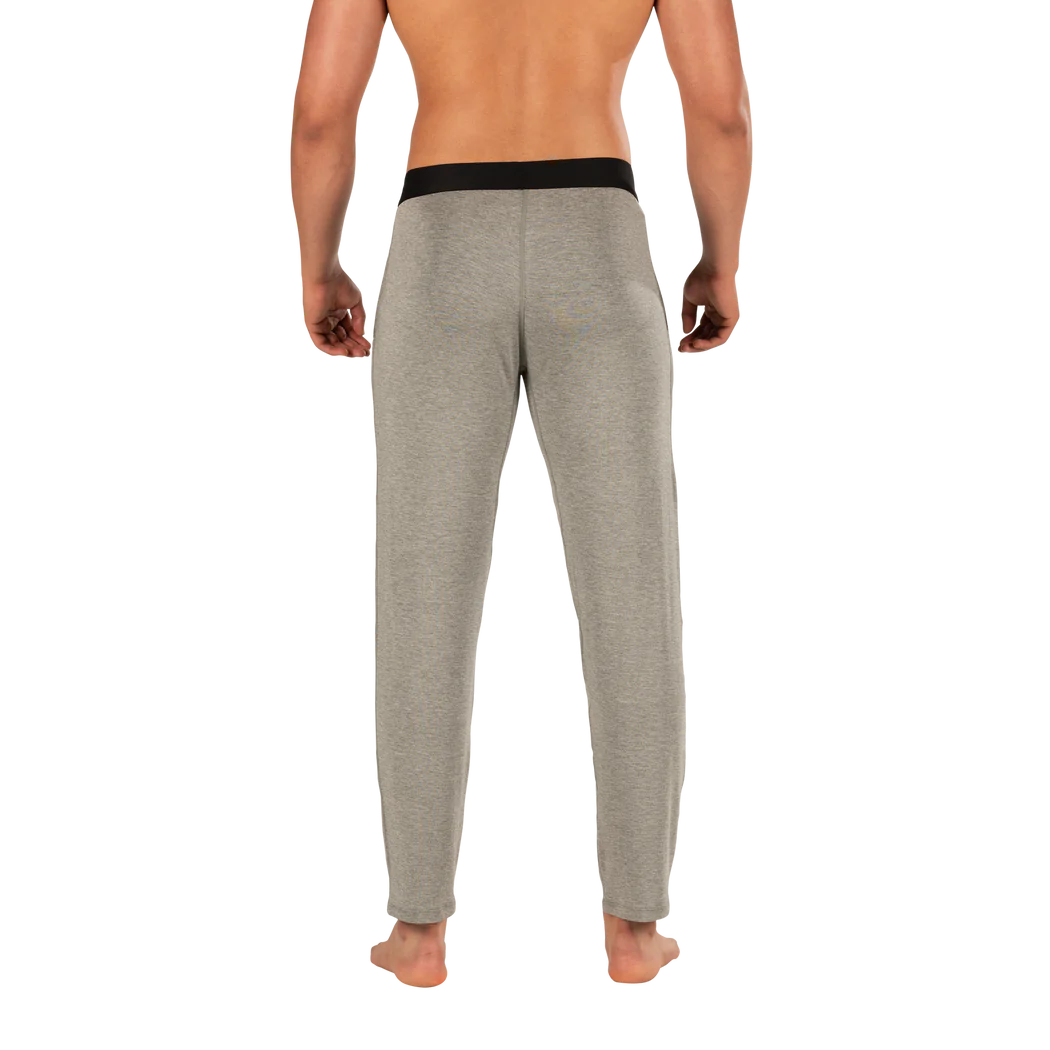 Saxx Sleepwalker Ballpark Pant-Dark Grey Heather - Gabrielle's Biloxi