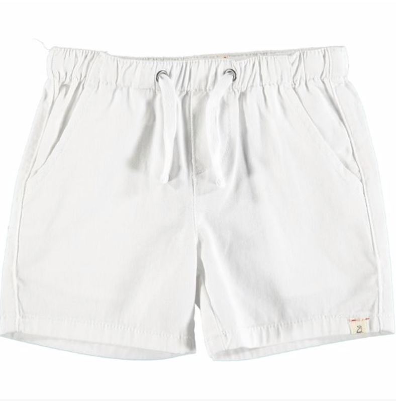 Me & Henry Hugo Twill Shorts - White - Gabrielle's Biloxi