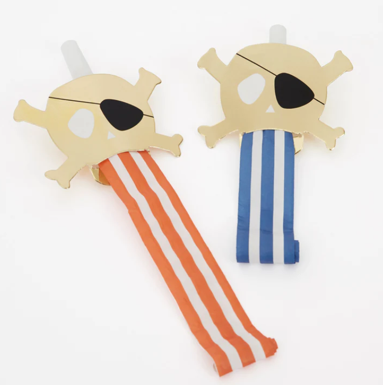 Meri Meri Pirates Bounty Party Blowers - Gabrielle's Biloxi