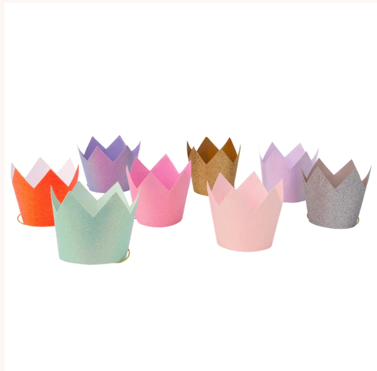 Meri Meri Mini Glitter Party Crowns - Gabrielle's Biloxi