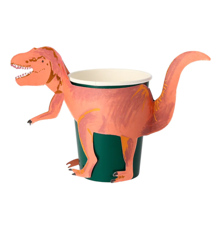 Meri Meri T-Rex Party Cups - Gabrielle's Biloxi