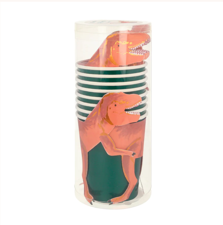 Meri Meri T-Rex Party Cups - Gabrielle's Biloxi