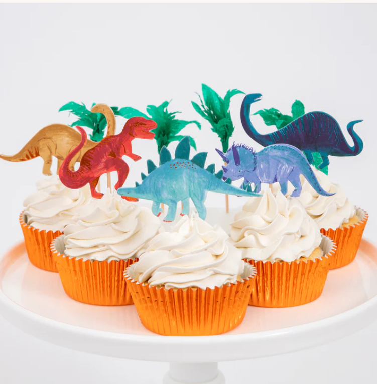 Meri Meri Dinosaur Kingdom Cupcake Kit - Gabrielle's Biloxi