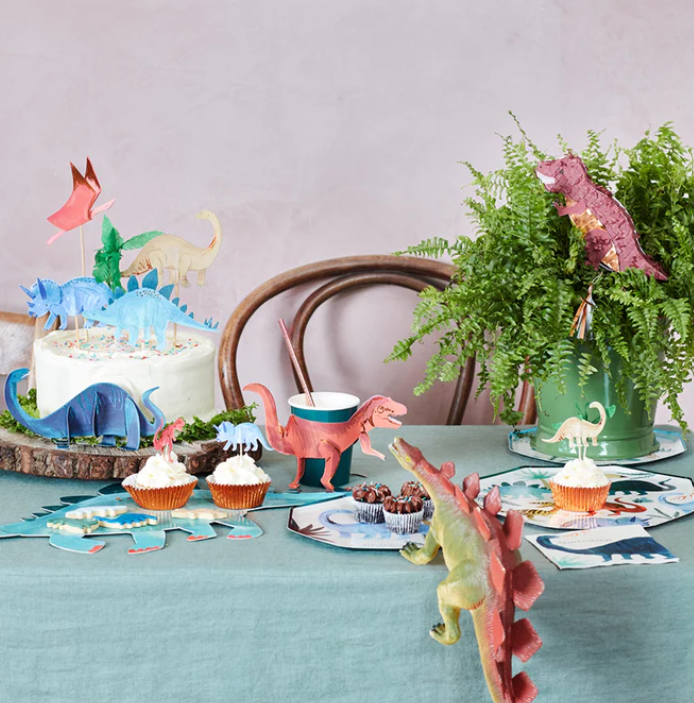 Meri Meri Dinosaur Kingdom Cake Toppers - Gabrielle's Biloxi