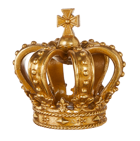 Gilded Crown with Cross - Gabrielle's Biloxi