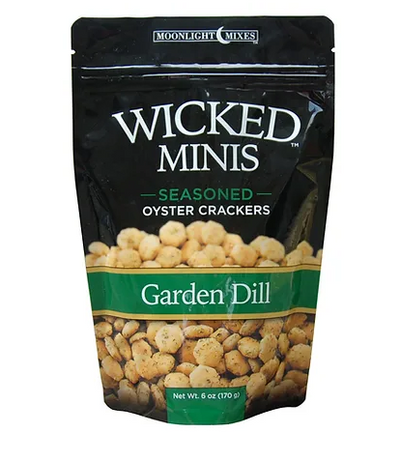 Wicked Minis Seasoned Mini Oyster Crackers - Garden Dill - Gabrielle's Biloxi