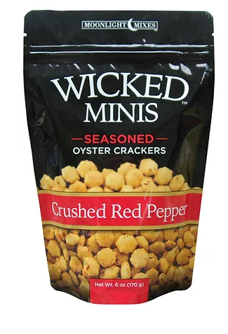 Wicked Mini Oyster Crackers - Crushed Red Pepper - Gabrielle's Biloxi