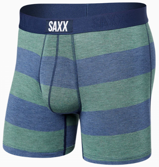 Saxx Vibe Super Soft BB-Blue/Green Ombre Rugby - Gabrielle's Biloxi
