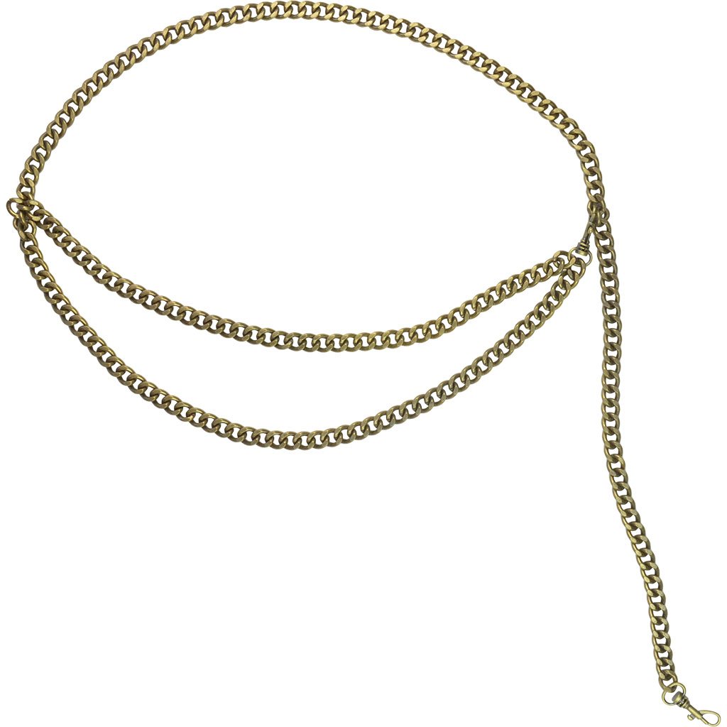 JJ Winters Belt - Antique Brass - Gabrielle's Biloxi