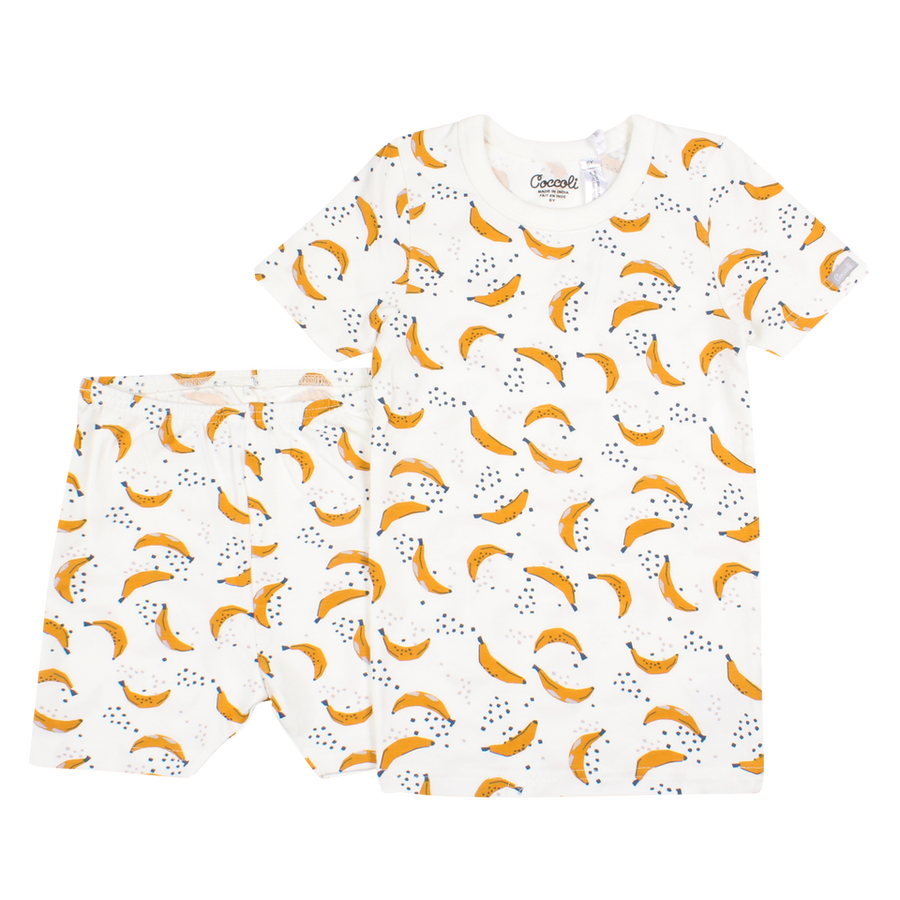 Coccoli Infant Short Pyjama Bananas - Gabrielle's Biloxi