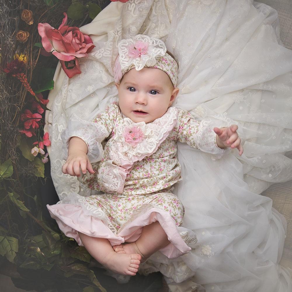 Haute Baby Mini Rose Criss Cross Set - Gabrielle's Biloxi