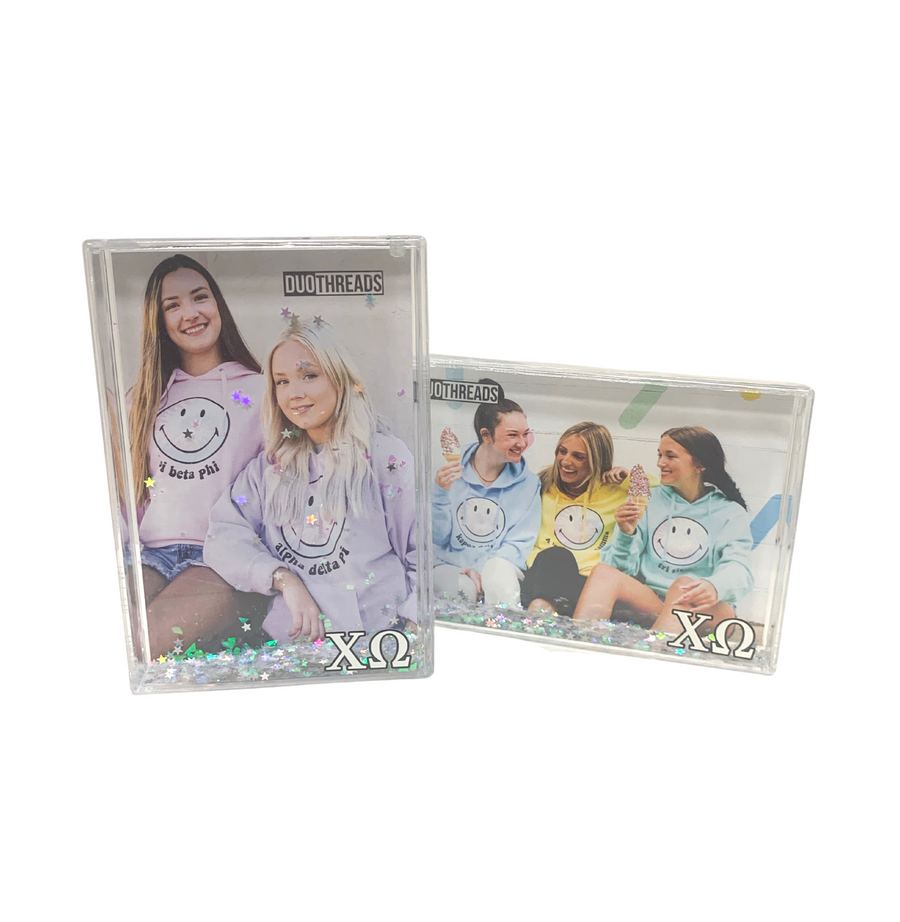 Glitter Picture Frame - Chi Omega - Gabrielle's Biloxi