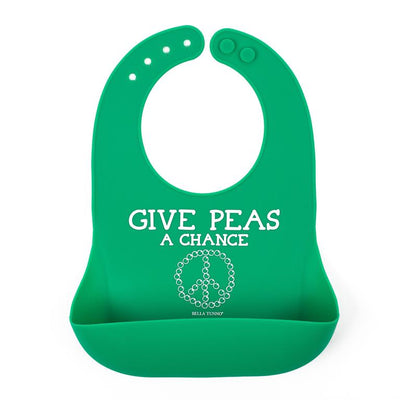Give Peas A Chance Wonder Bib - Gabrielle's Biloxi
