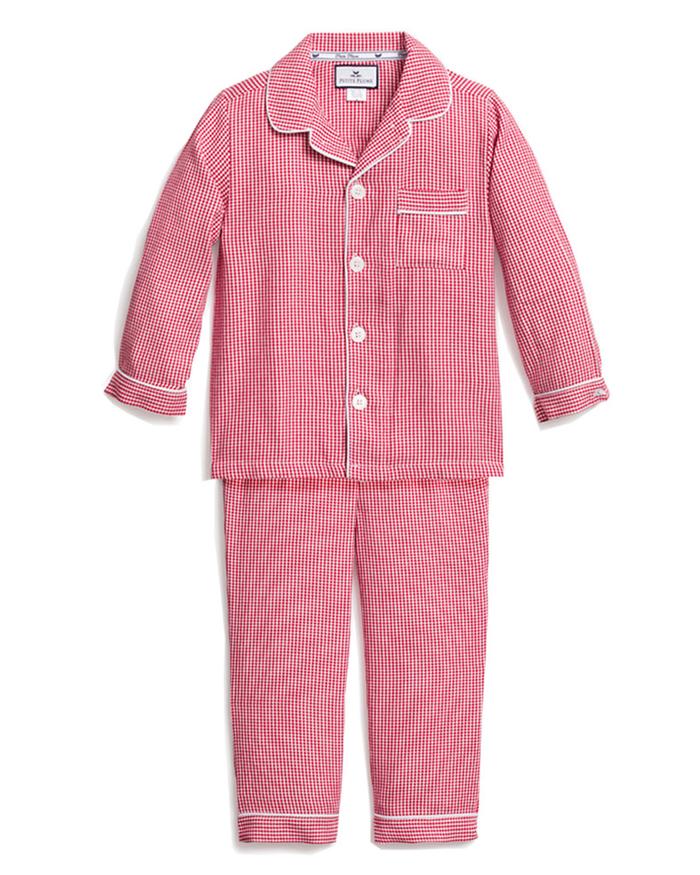 Classic Pajamas Red Mini Gingham - Gabrielle&