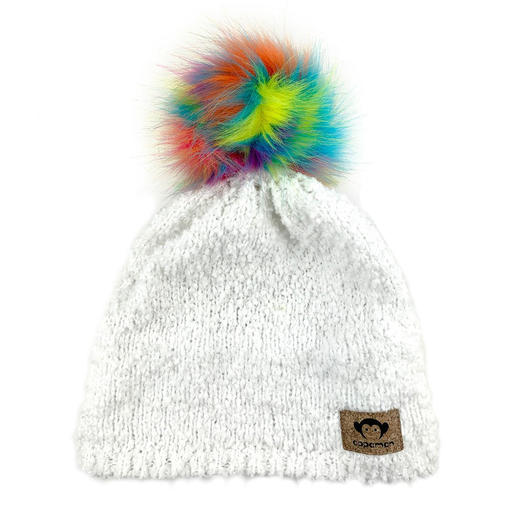 Appaman Boucle Hat White Rainbow - Gabrielle's Biloxi
